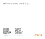 70mai Dash Cam 3 User Manual предпросмотр