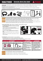 A-iPower SUA2700iD Quick Start Manual preview