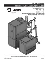 Preview for 1 page of A.O. Smith 100 Series Service Handbook