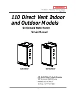 A.O. Smith 110 Service Manual предпросмотр