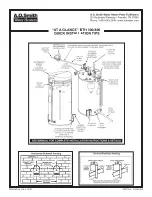 A.O. Smith BTH 300 Quick Installation Tips предпросмотр