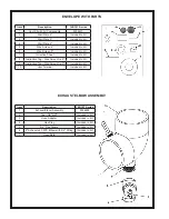 Предварительный просмотр 4 страницы A.O. Smith GDHE-50 Replacement Parts List