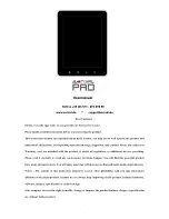 a-riaval PAD User Manual preview