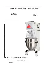 A/S WODSCHOW & CO VL-1 Operating Instructions Manual preview