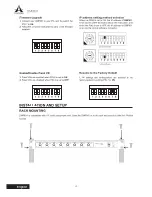 Preview for 6 page of A SYSTEMS DMP801 User Manual