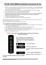 Preview for 6 page of AAFIRST EZYTAP Series Installation And Operating Instructions Manual