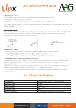 Preview for 2 page of AAG Linx Spinner Quick Start Manual