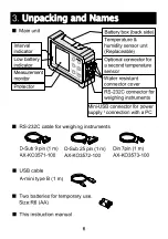 Preview for 8 page of A&D AD-1687 Instruction Manual