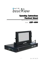 Preview for 1 page of A&D bestView ADF-4000 Operating Instructions Manual