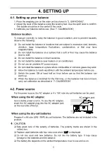 Preview for 7 page of A&D EJ-120 Instruction Manual