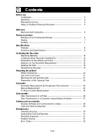 Предварительный просмотр 3 страницы A&D TM-2430 Instruction Manual