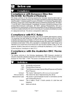 Предварительный просмотр 4 страницы A&D TM-2430 Instruction Manual
