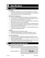 Предварительный просмотр 10 страницы A&D TM-2430 Instruction Manual