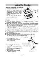 Предварительный просмотр 8 страницы A&D UA-1010 Instruction Manual