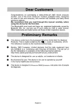 Предварительный просмотр 4 страницы A&D UA-1200BLE Instruction Manual