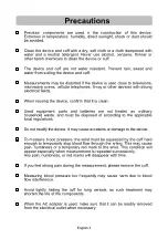 Предварительный просмотр 5 страницы A&D UA-1200BLE Instruction Manual