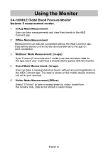 Предварительный просмотр 12 страницы A&D UA-1200BLE Instruction Manual