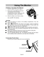 Preview for 6 page of A&D UA-767 Plus BT Instruction Manual