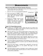 Preview for 9 page of A&D UA-767 Plus BT Instruction Manual