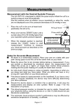 Preview for 18 page of A&D UA-767F-W Instruction Manual