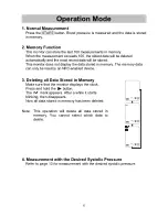 Предварительный просмотр 7 страницы A&D UA-767NFC Instruction Manual
