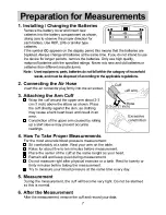 Предварительный просмотр 7 страницы A&D UA-767PC Instruction Manual