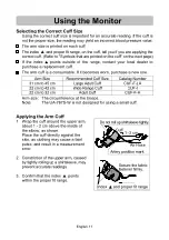 Предварительный просмотр 13 страницы A&D UA-767S-W Instruction Manual