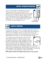 Предварительный просмотр 12 страницы A&D UA-774 Instruction Manual