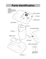 Preview for 3 page of A&D UA-787 Instruction Manual