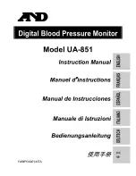 A&D UA-851 Instruction Manual предпросмотр