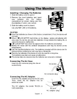 Предварительный просмотр 7 страницы A&D UA-851 Instruction Manual