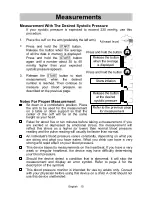 Предварительный просмотр 11 страницы A&D UA-851 Instruction Manual