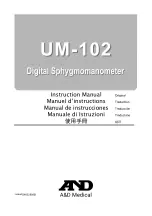 A&D UM-102 Instruction Manual предпросмотр