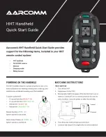 AARCOMM HHT Handheld Quick Start Manual preview