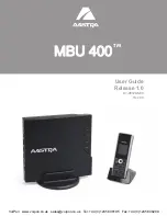 Aastra MBU 400 User Manual preview