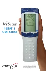 Abaxis VetScan i-STAT 1 User Manual preview