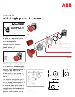 ABB A3 Series Instruction Sheet preview