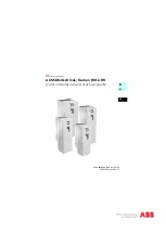 ABB ACS580-01 Series Quick Installation And Start-Up Manual preview