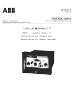 ABB CIRCUIT SHIELD 49/50/51 Instructions Manual preview