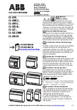 ABB CL-LSR Series Instruction Leaflet preview