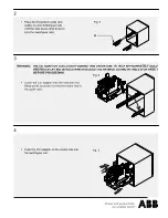 Preview for 7 page of ABB DB BREAKER Retrofitting Manual