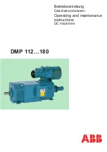 ABB DMP Series Operating And Maintenance Instructions Manual preview