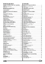 Preview for 3 page of ABB DMP Series Operating And Maintenance Instructions Manual