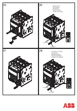 Предварительный просмотр 9 страницы ABB Emax X1 B/E 1150 V Manual