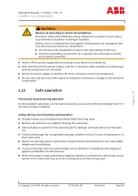 Предварительный просмотр 23 страницы ABB HT598051 Operation Manual