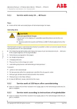 Предварительный просмотр 56 страницы ABB HT598051 Operation Manual