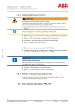 Preview for 46 page of ABB HT604575 Operation Manual