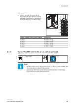 Предварительный просмотр 55 страницы ABB HVC 200 Operation And Installation Manual