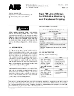 ABB PMA Instruction Leaflet preview