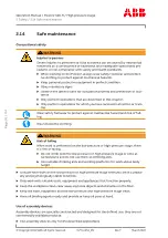 Предварительный просмотр 28 страницы ABB PT003901 Operation Manual